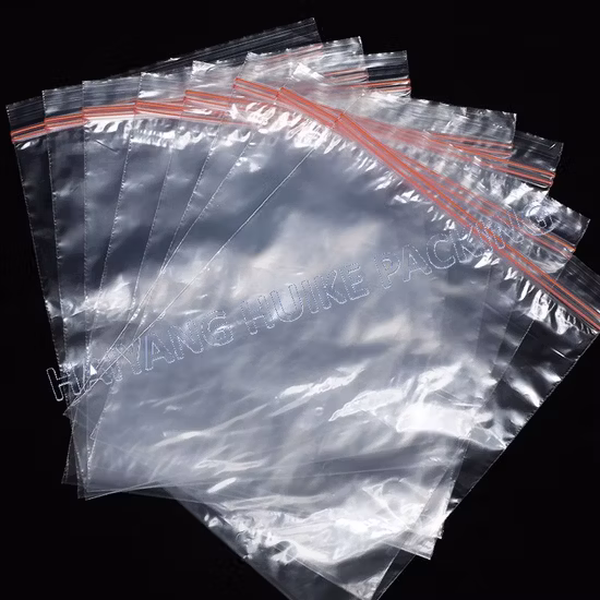 LDPE Cremallera doble Cremallera de color Cremallera de agarre resistente Cremallera Ziploc Ziplock Snack Galón / Quart / Congelador / Bolsa para sándwiches Bolsa de almacenamiento de alimentos